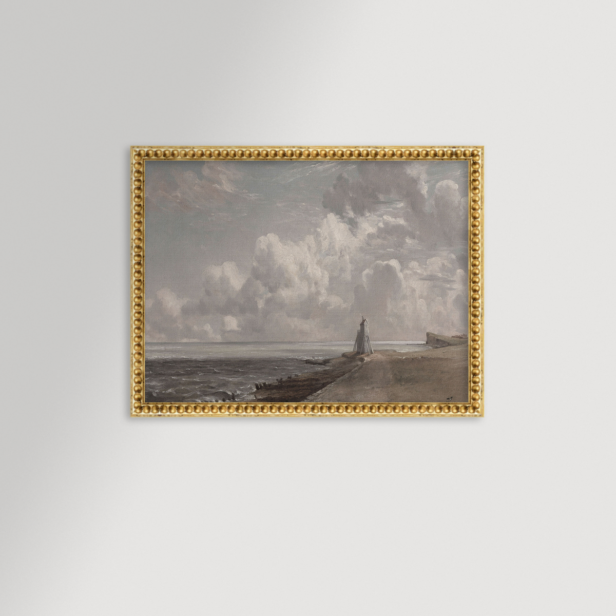 Beacon Hill Lighthouse Landscape Archival Reproduction Art Print