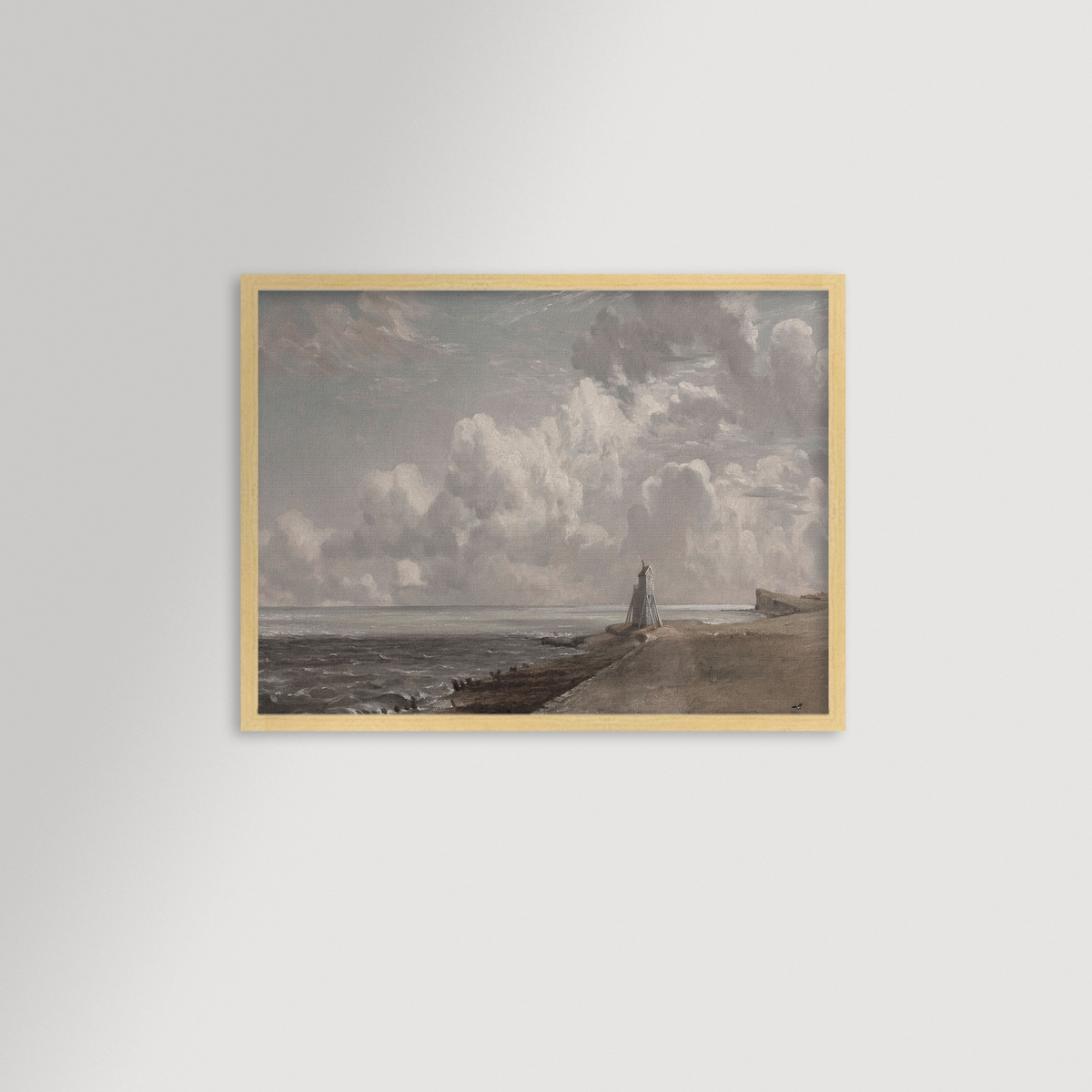 Beacon Hill Lighthouse Landscape Archival Reproduction Art Print