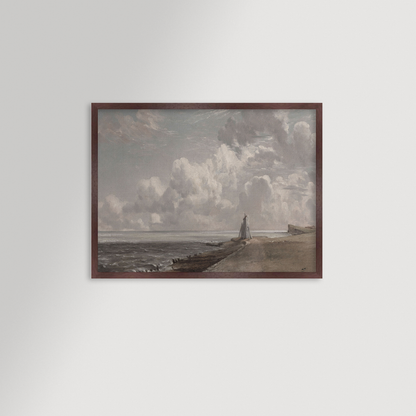 Beacon Hill Lighthouse Landscape Archival Reproduction Art Print