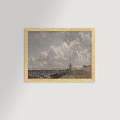 Beacon Hill Lighthouse Landscape Archival Reproduction Art Print