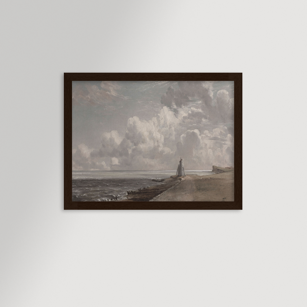 Beacon Hill Lighthouse Landscape Archival Reproduction Art Print