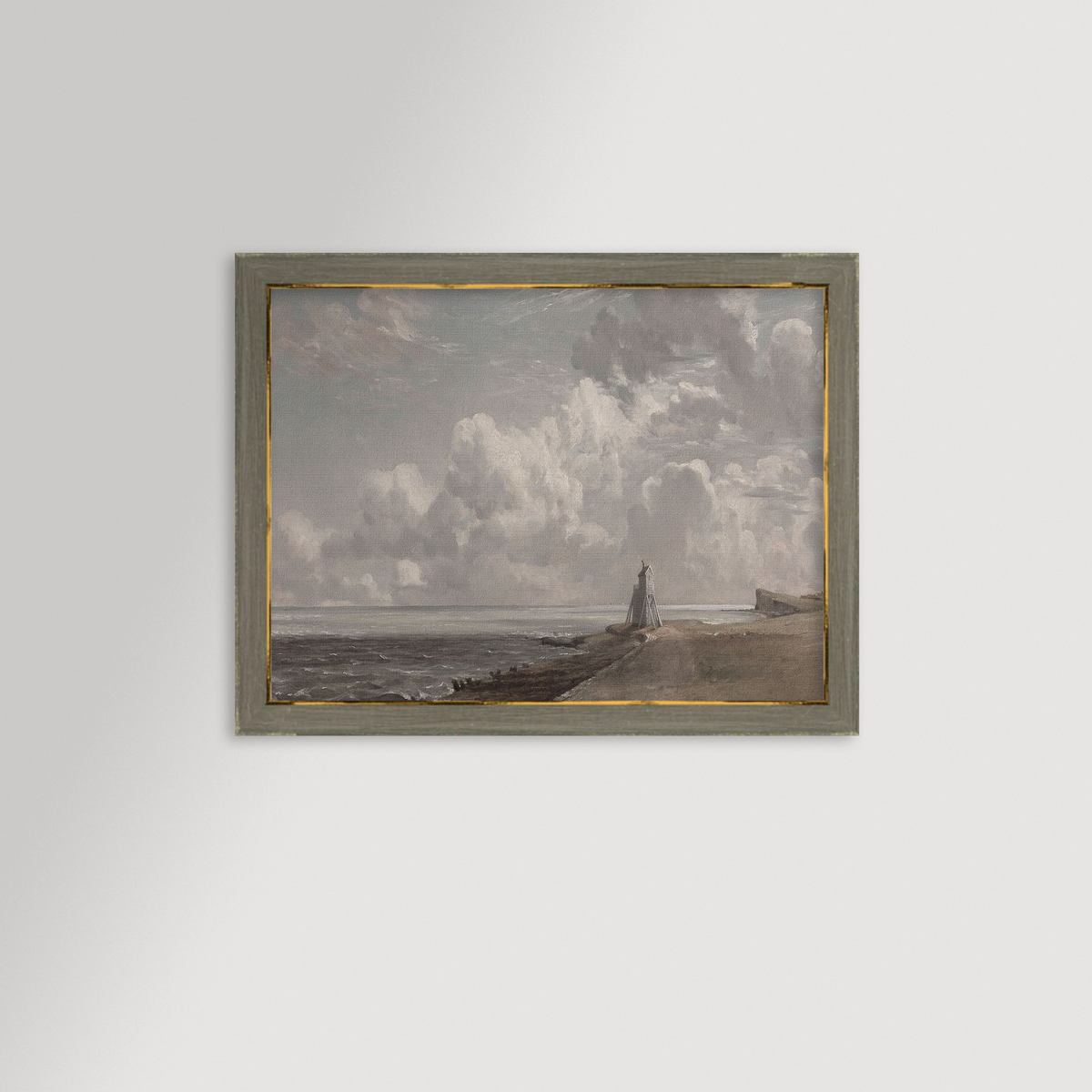 Beacon Hill Lighthouse Landscape Archival Reproduction Art Print