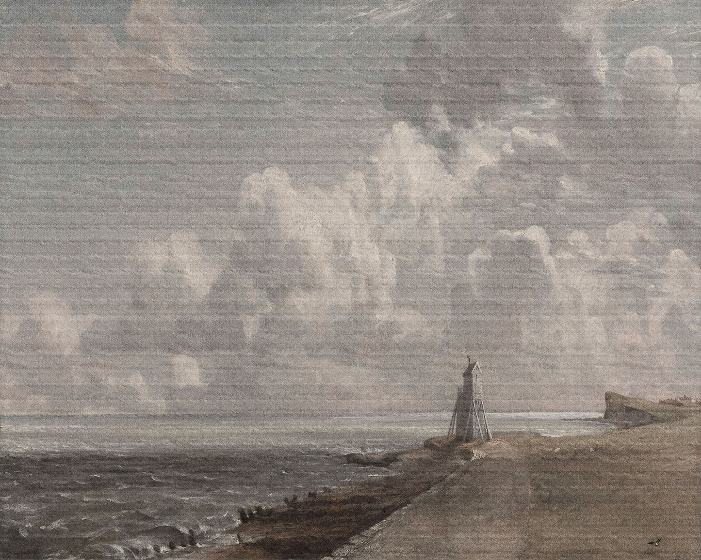 Beacon Hill Lighthouse Landscape Archival Reproduction Art Print (Copy)
