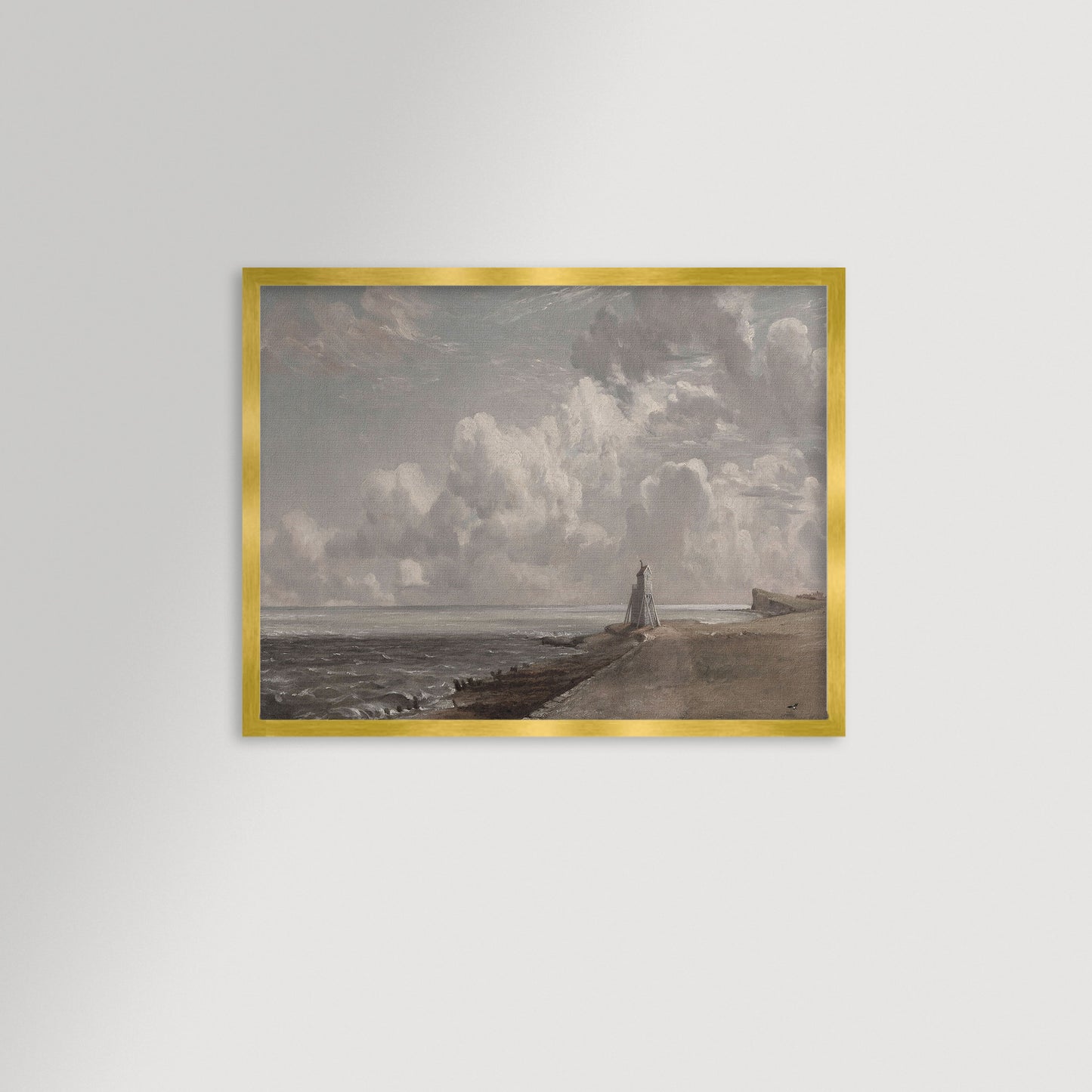 Beacon Hill Lighthouse Landscape Archival Reproduction Art Print (Copy)