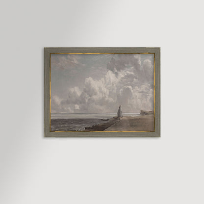 Beacon Hill Lighthouse Landscape Archival Reproduction Art Print (Copy)