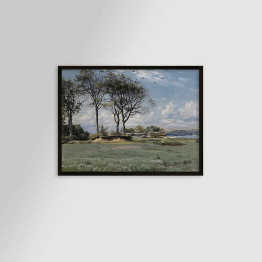 Spring Landscape Archival Reproduction Art Print