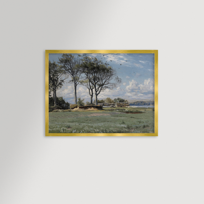 Spring Landscape Archival Reproduction Art Print