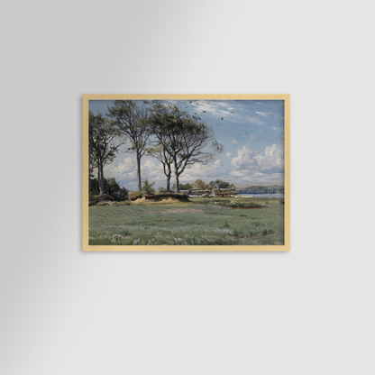 Spring Landscape Archival Reproduction Art Print