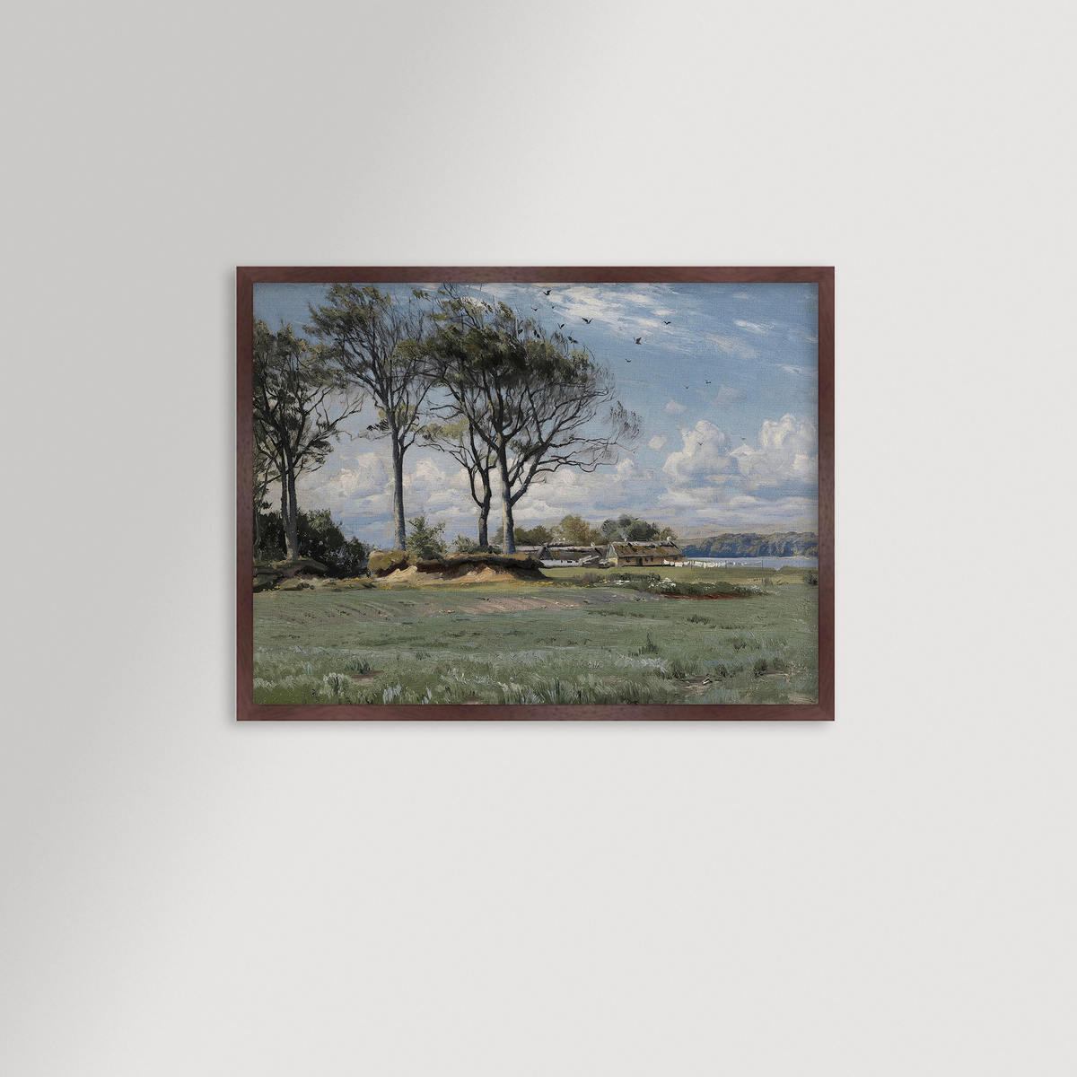 Spring Landscape Archival Reproduction Art Print