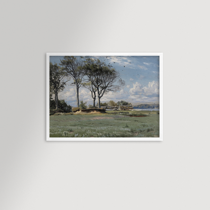 Spring Landscape Archival Reproduction Art Print