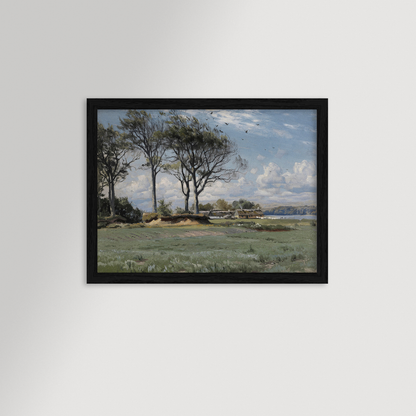Spring Landscape Archival Reproduction Art Print
