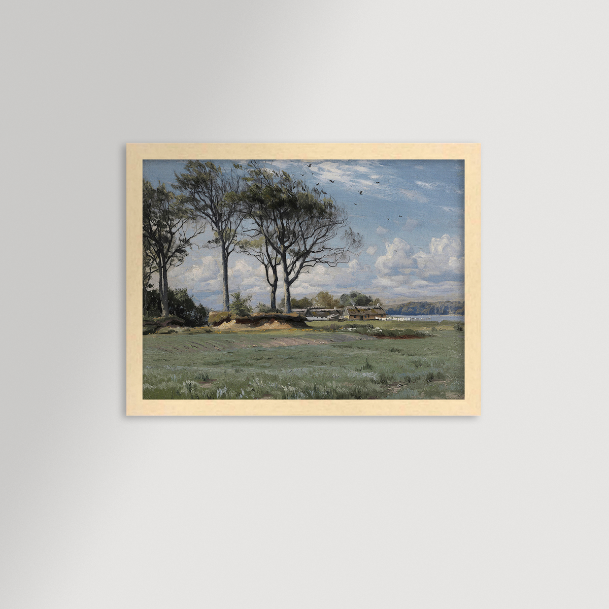 Spring Landscape Archival Reproduction Art Print