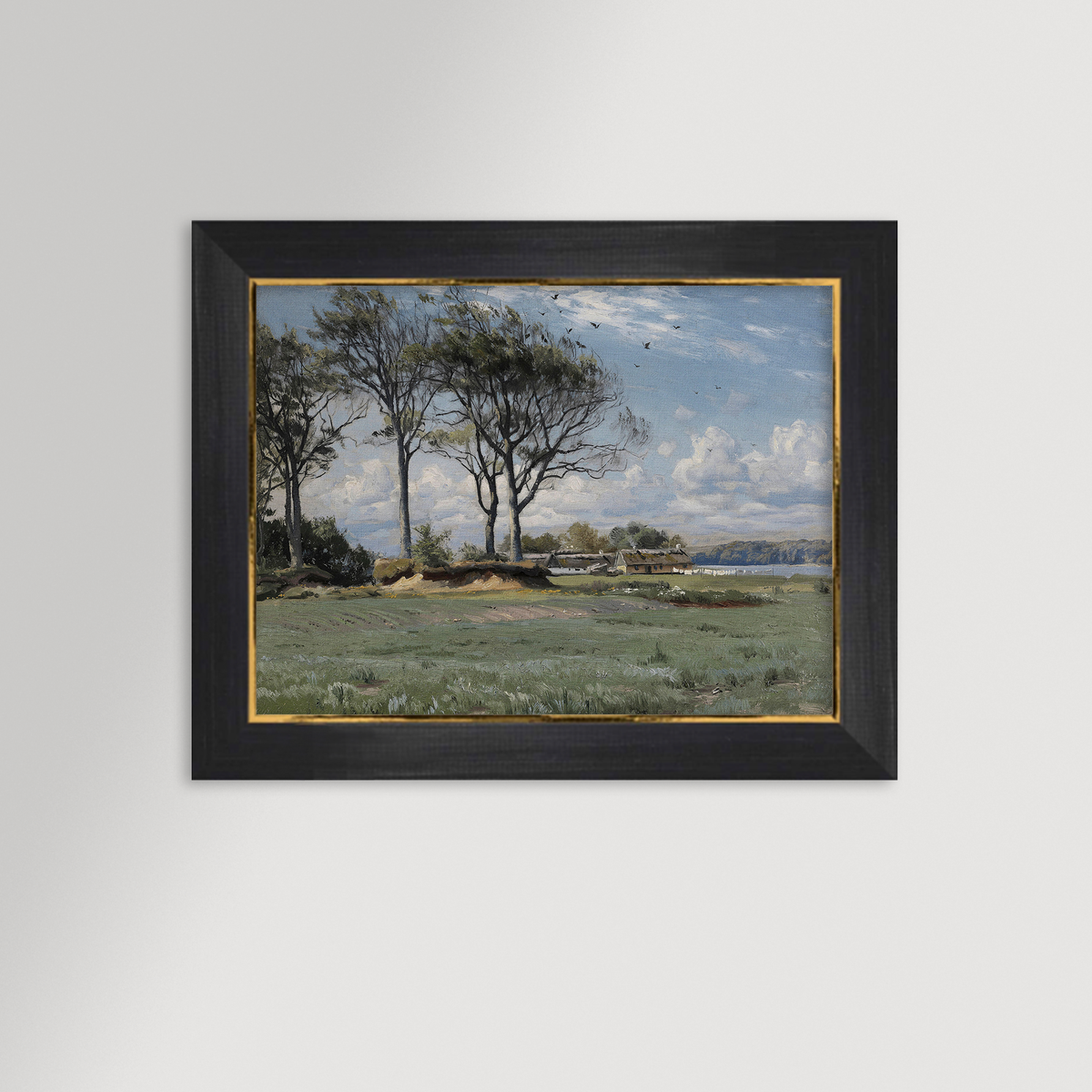 Spring Landscape Archival Reproduction Art Print