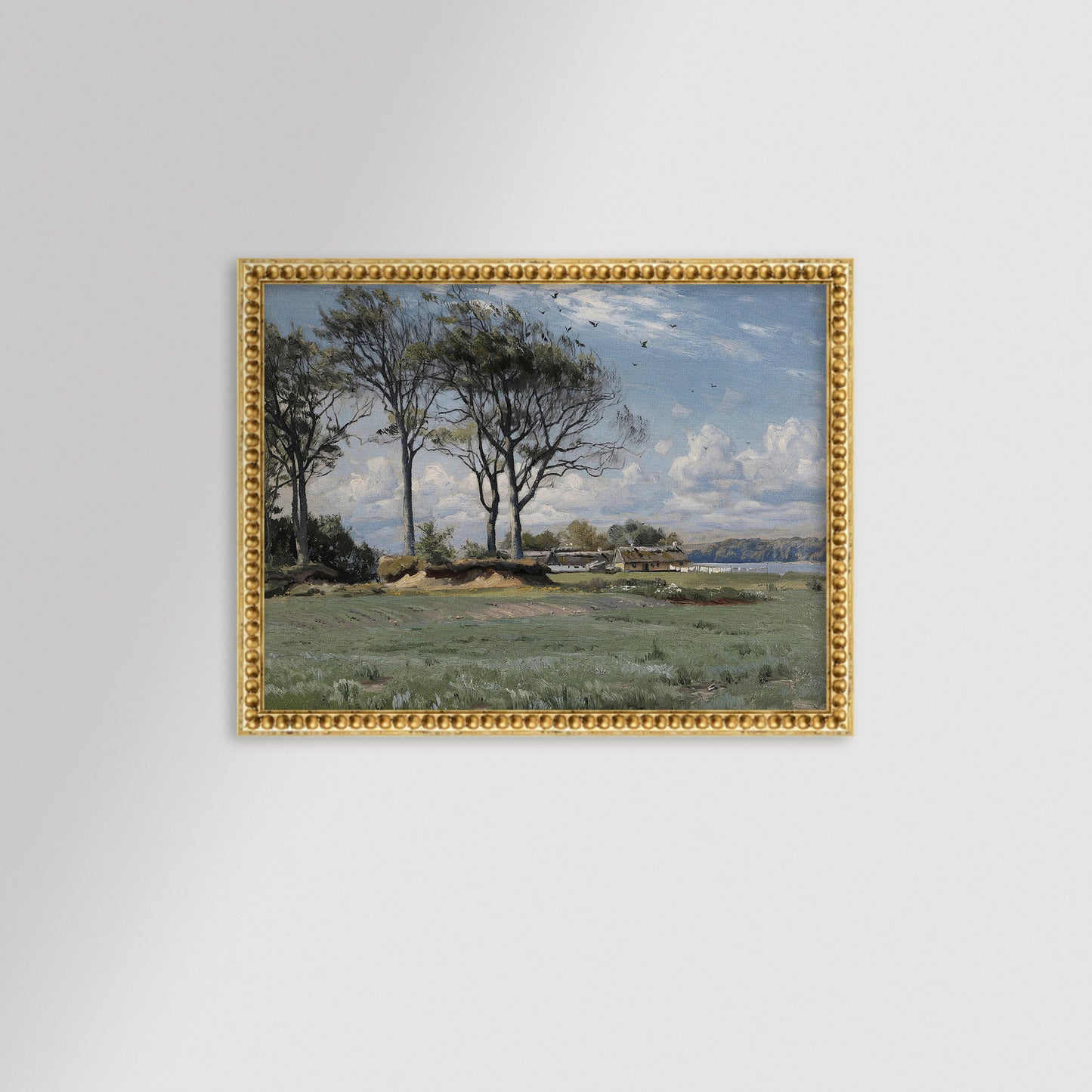Spring Landscape Archival Reproduction Art Print