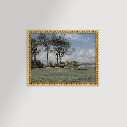 Spring Landscape Archival Reproduction Art Print