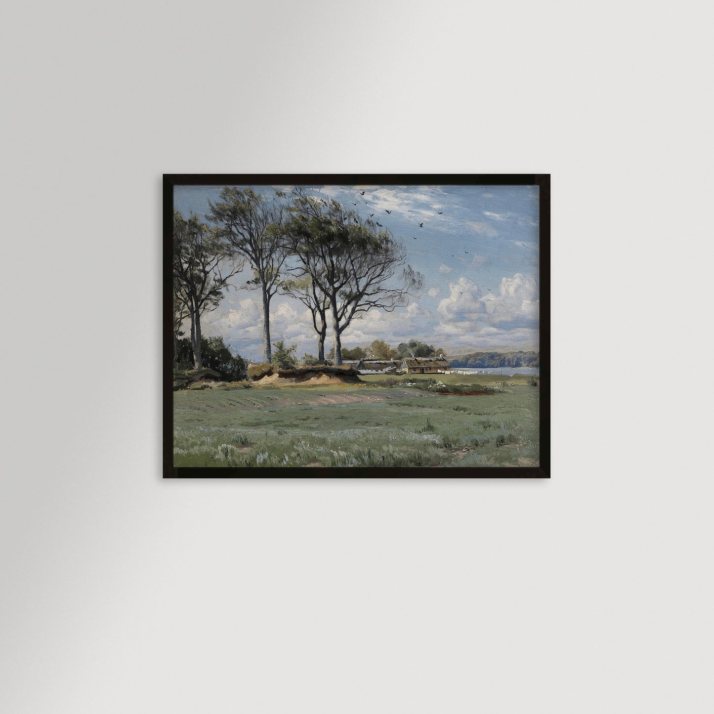 Spring Landscape Archival Reproduction Art Print