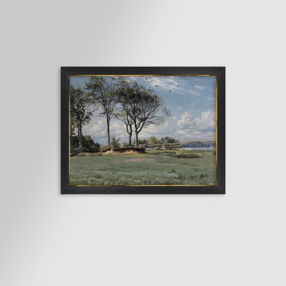 Spring Landscape Archival Reproduction Art Print