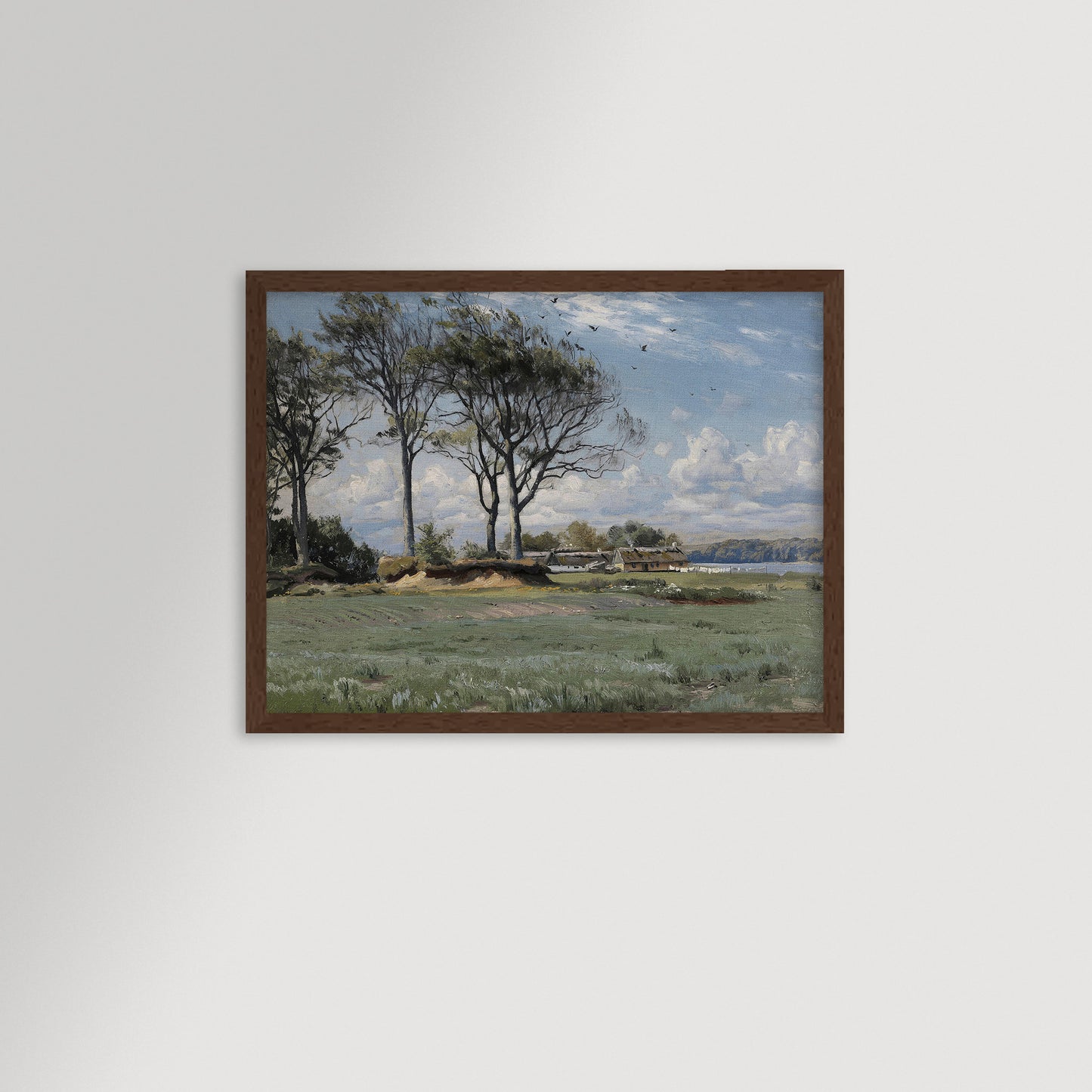 Spring Landscape Archival Reproduction Art Print