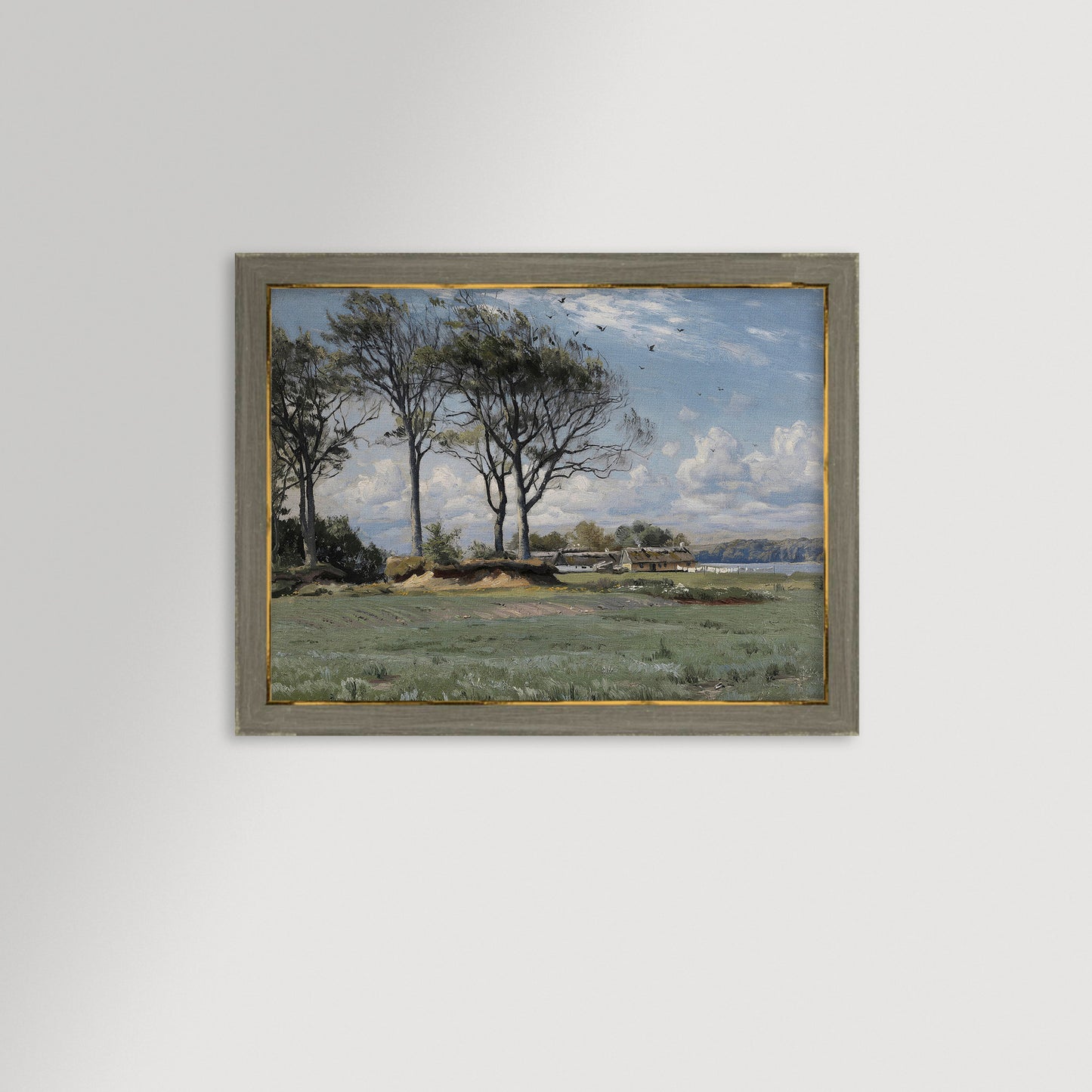 Spring Landscape Archival Reproduction Art Print
