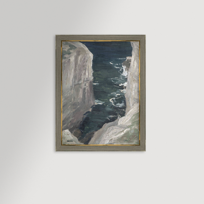 Rocky Coast Archival Reproduction Art Print