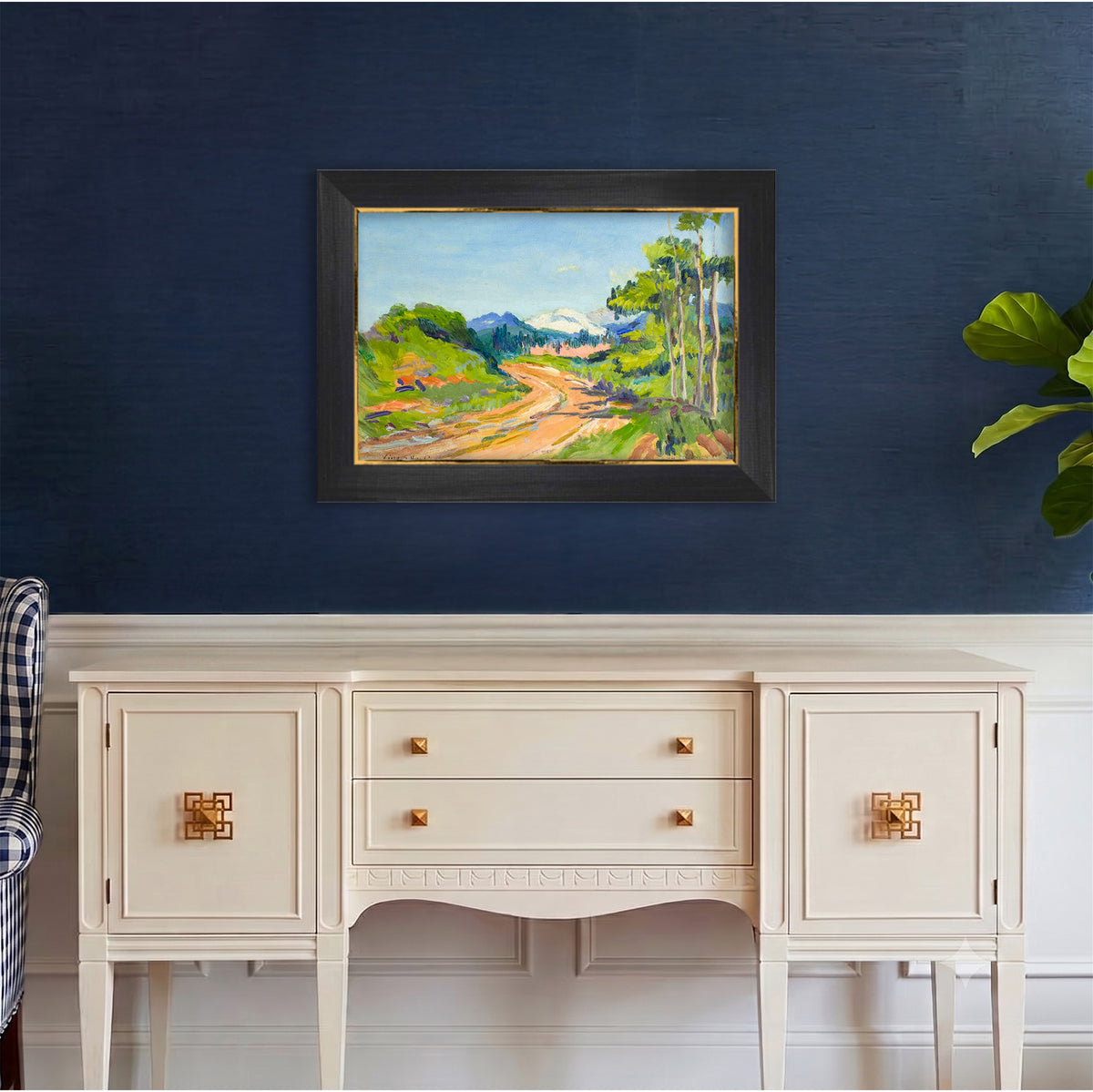 Winding Road Archival Reproduction Art Print