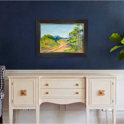 Winding Road Archival Reproduction Art Print