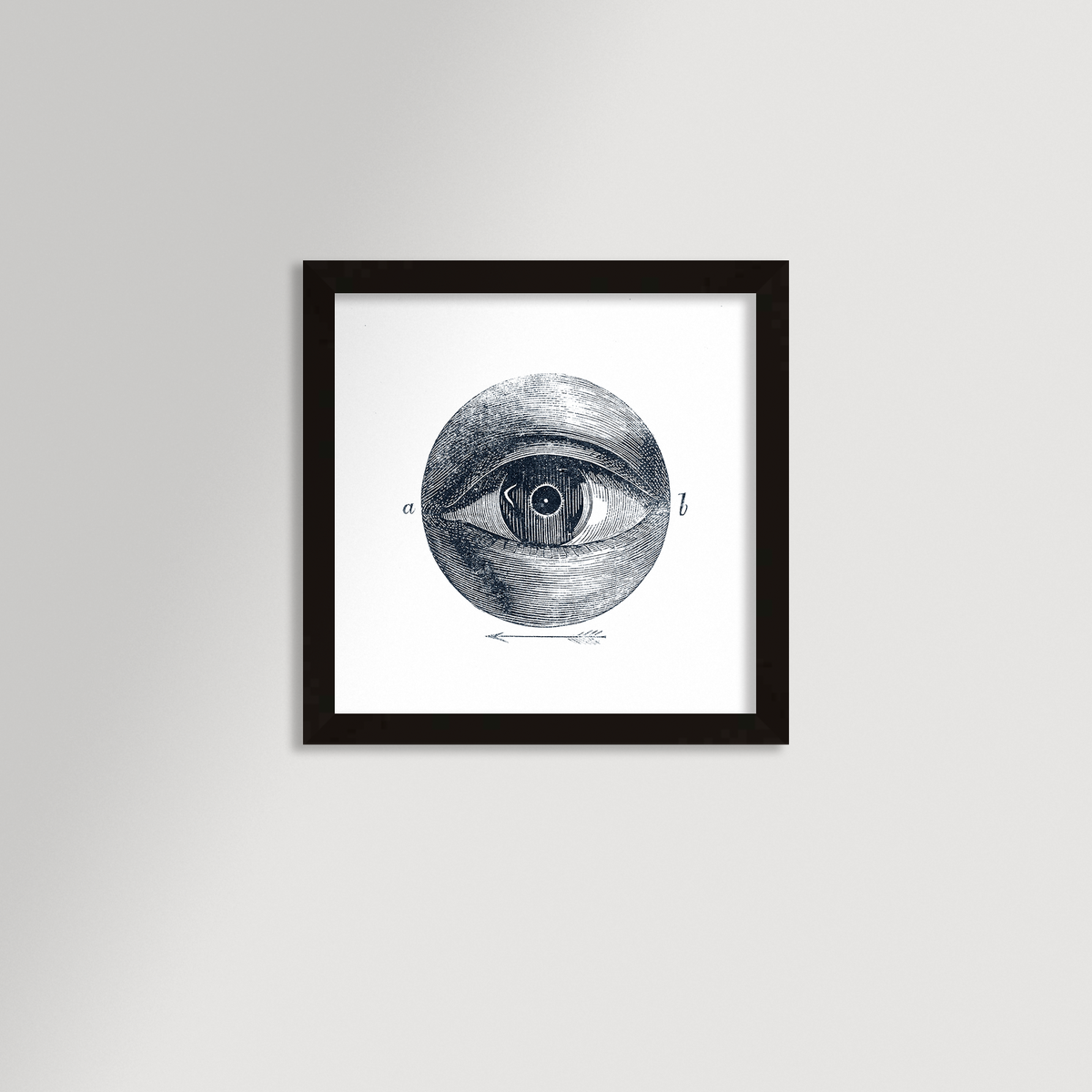 Eye with Arrow Archival Reproduction Art Print