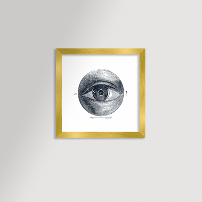 Eye with Arrow Archival Reproduction Art Print