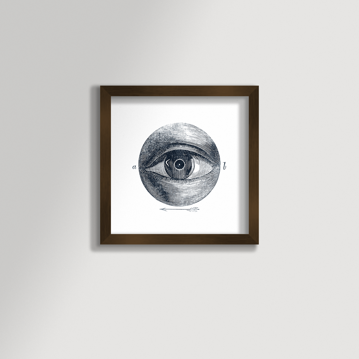 Eye with Arrow Archival Reproduction Art Print
