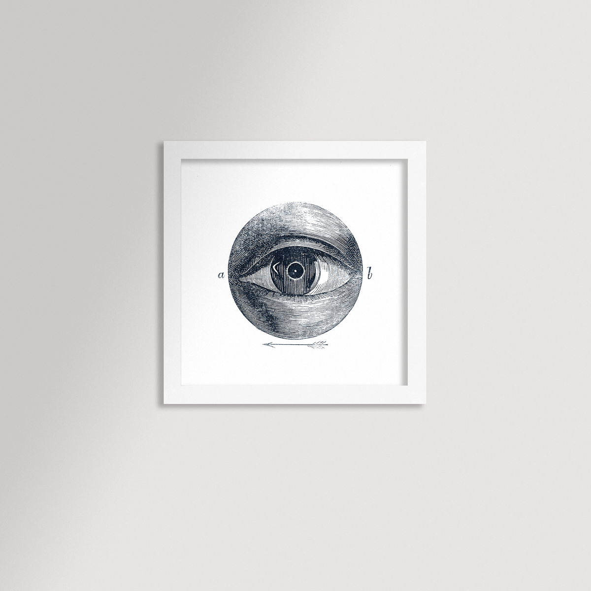 Eye with Arrow Archival Reproduction Art Print