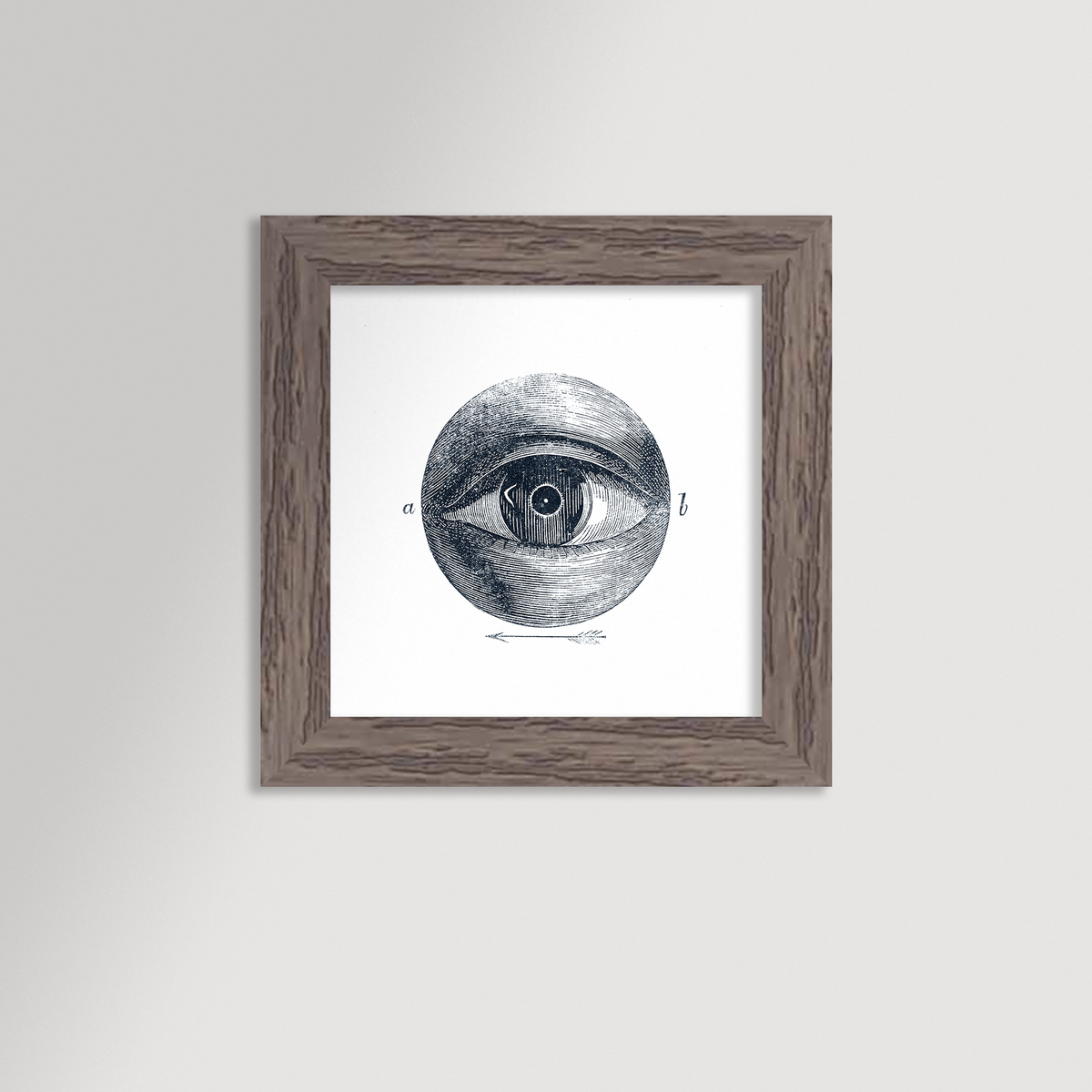 Eye with Arrow Archival Reproduction Art Print