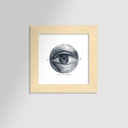 Eye with Arrow Archival Reproduction Art Print