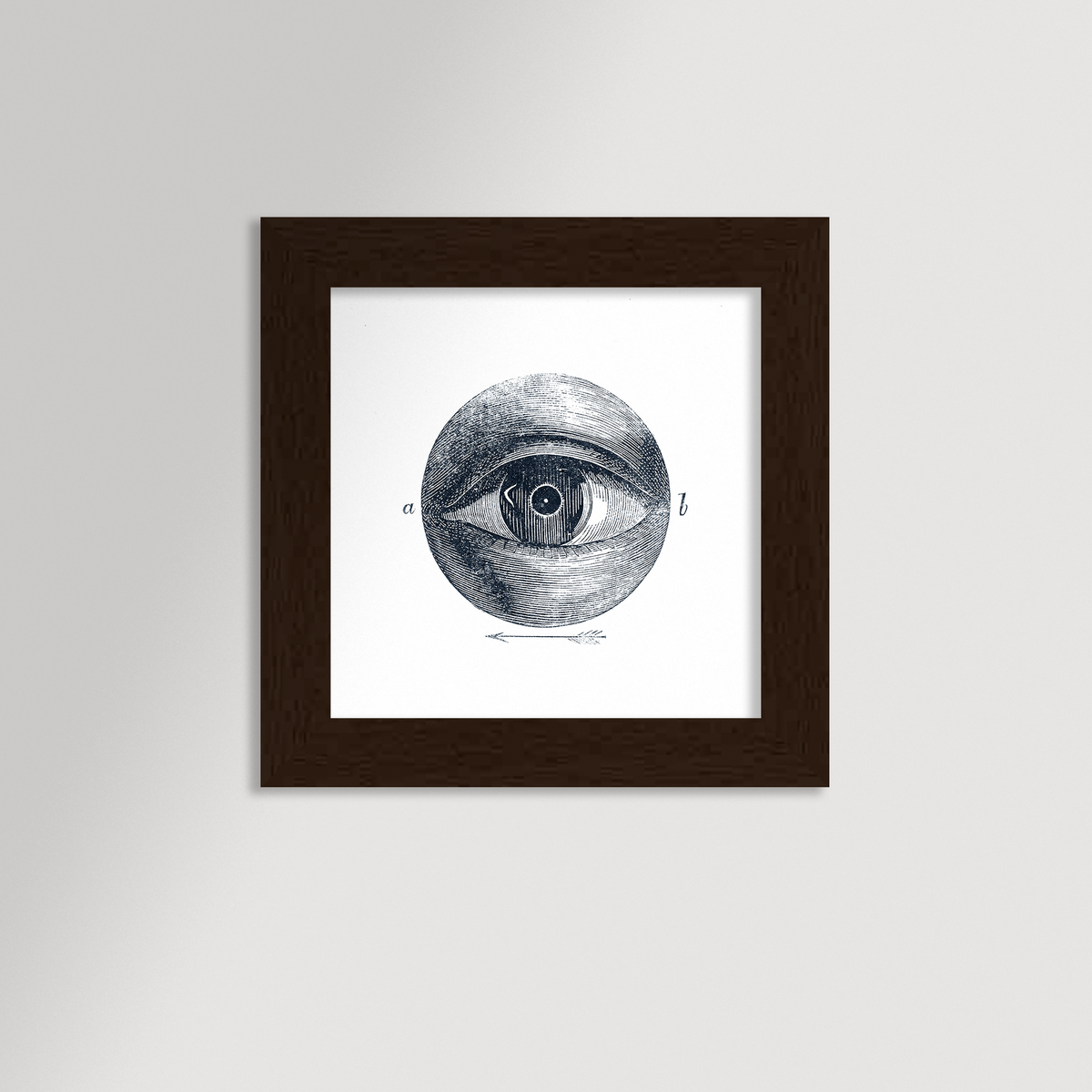 Eye with Arrow Archival Reproduction Art Print