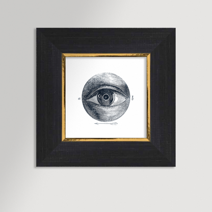 Eye with Arrow Archival Reproduction Art Print