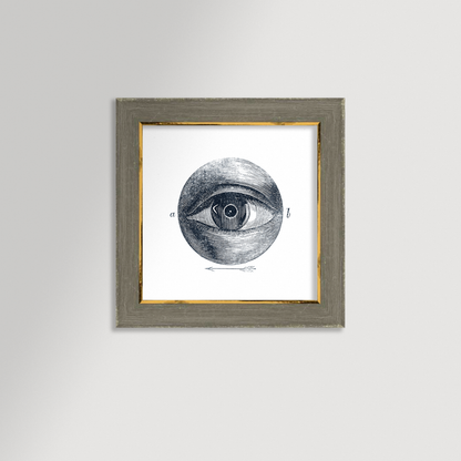 Eye with Arrow Archival Reproduction Art Print