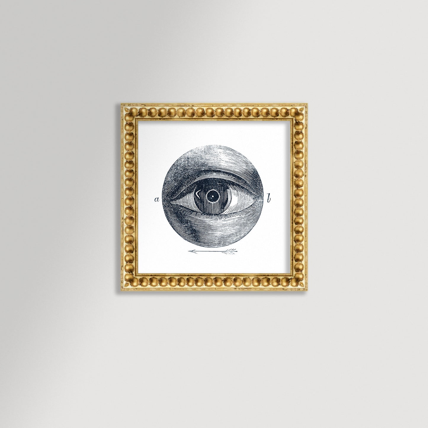 Eye with Arrow Archival Reproduction Art Print