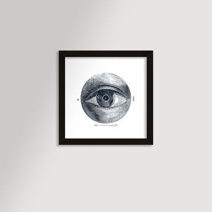 Eye with Arrow Archival Reproduction Art Print