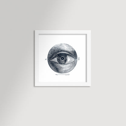 Eye with Arrow Archival Reproduction Art Print