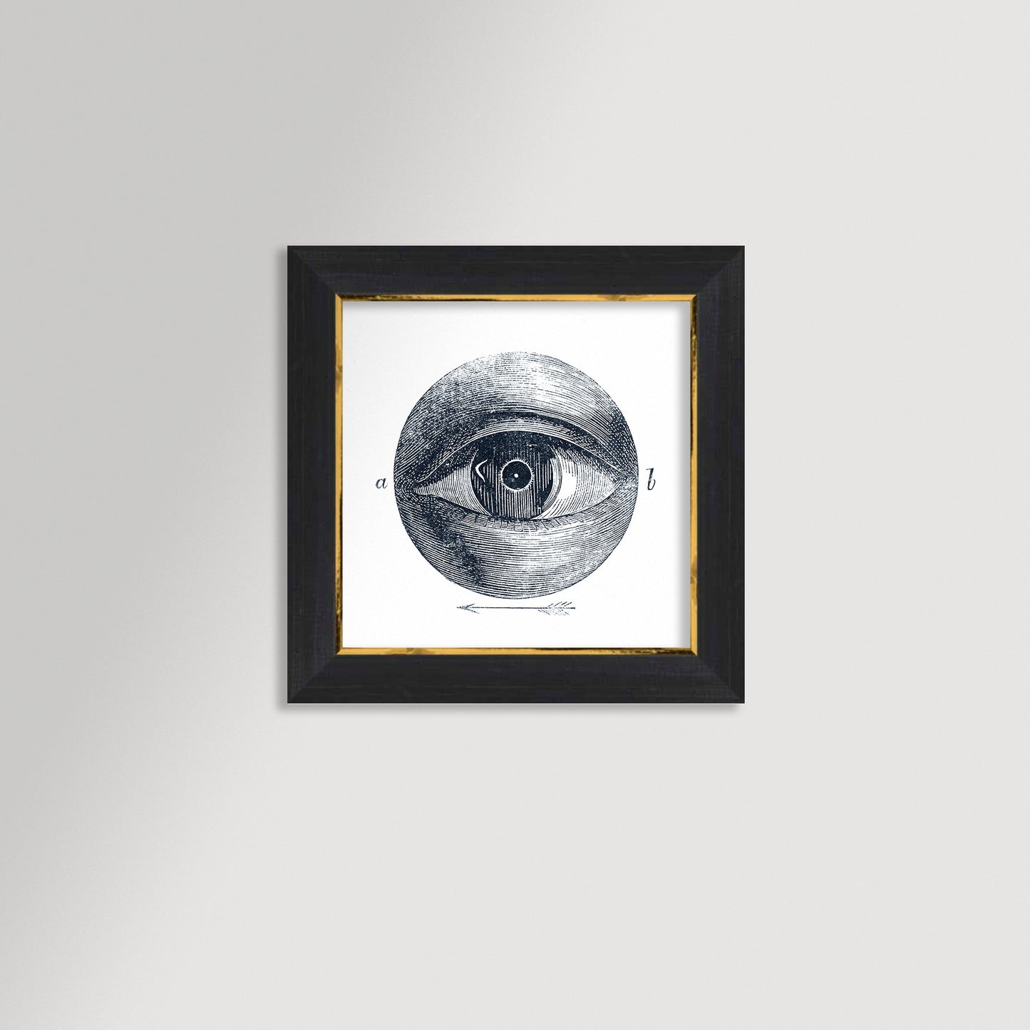 Eye with Arrow Archival Reproduction Art Print