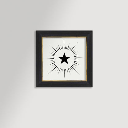 Star Beam Archival Reproduction Art Print