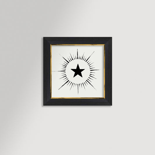 Star Beam Archival Reproduction Art Print