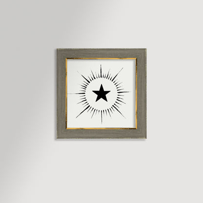 Star Beam Archival Reproduction Art Print