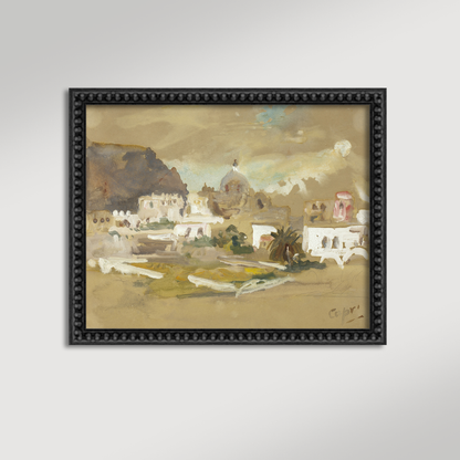 Capri Landscape Archival Reproduction Art Print