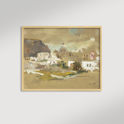 Capri Landscape Archival Reproduction Art Print