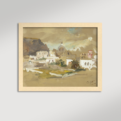 Capri Landscape Archival Reproduction Art Print