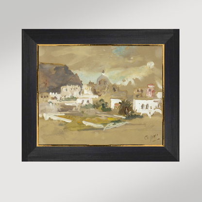 Capri Landscape Archival Reproduction Art Print