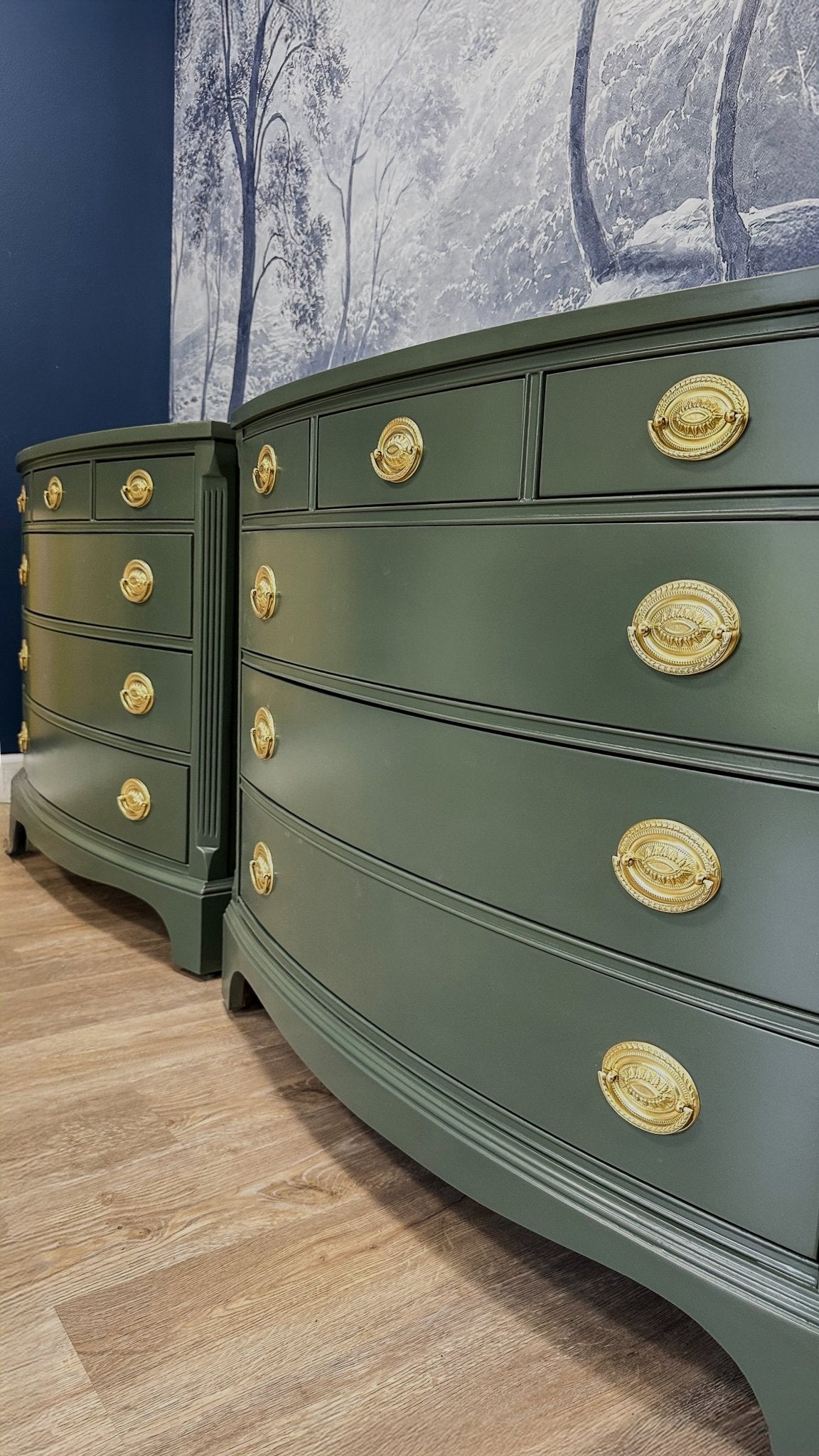Bowman Set / End / Side Tables, Nightstands - Casey Grace Studio, LLC