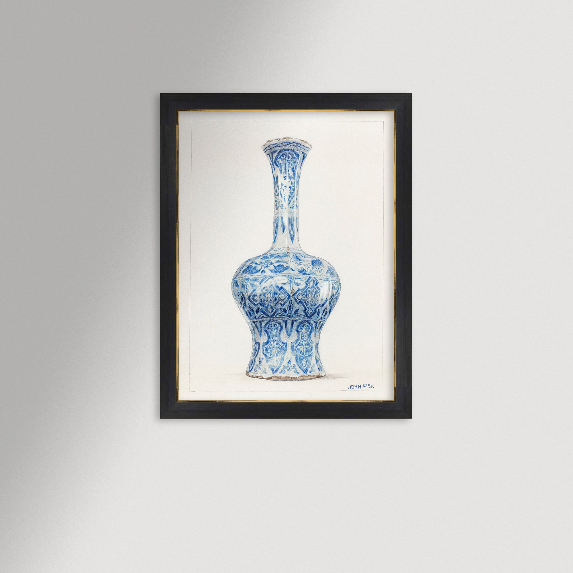Chinoiserie Vase Art Print / Art Prints - Casey Grace Studio, LLC