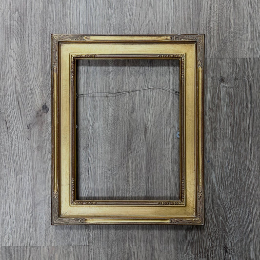 Gold Picture Frame for 9 x 12" art / Frames - Casey Grace Studio, LLC