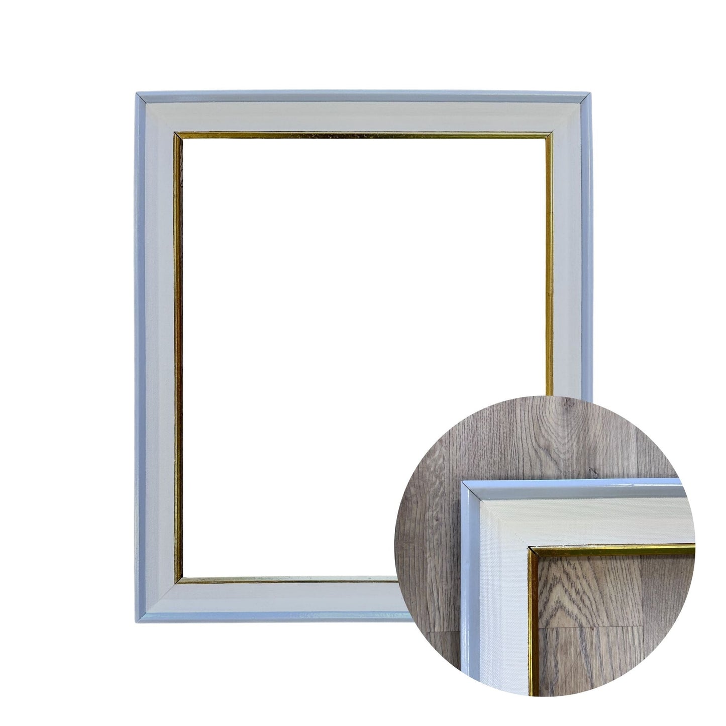 Lacquered Vintage Picture Frame for 20 x 24 Inch Art / Decor - Casey Grace Studio, LLC